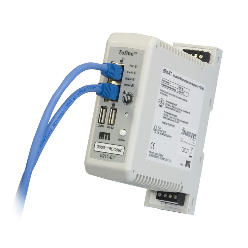9211-ET Tofino™ Hardware Security Appliance
