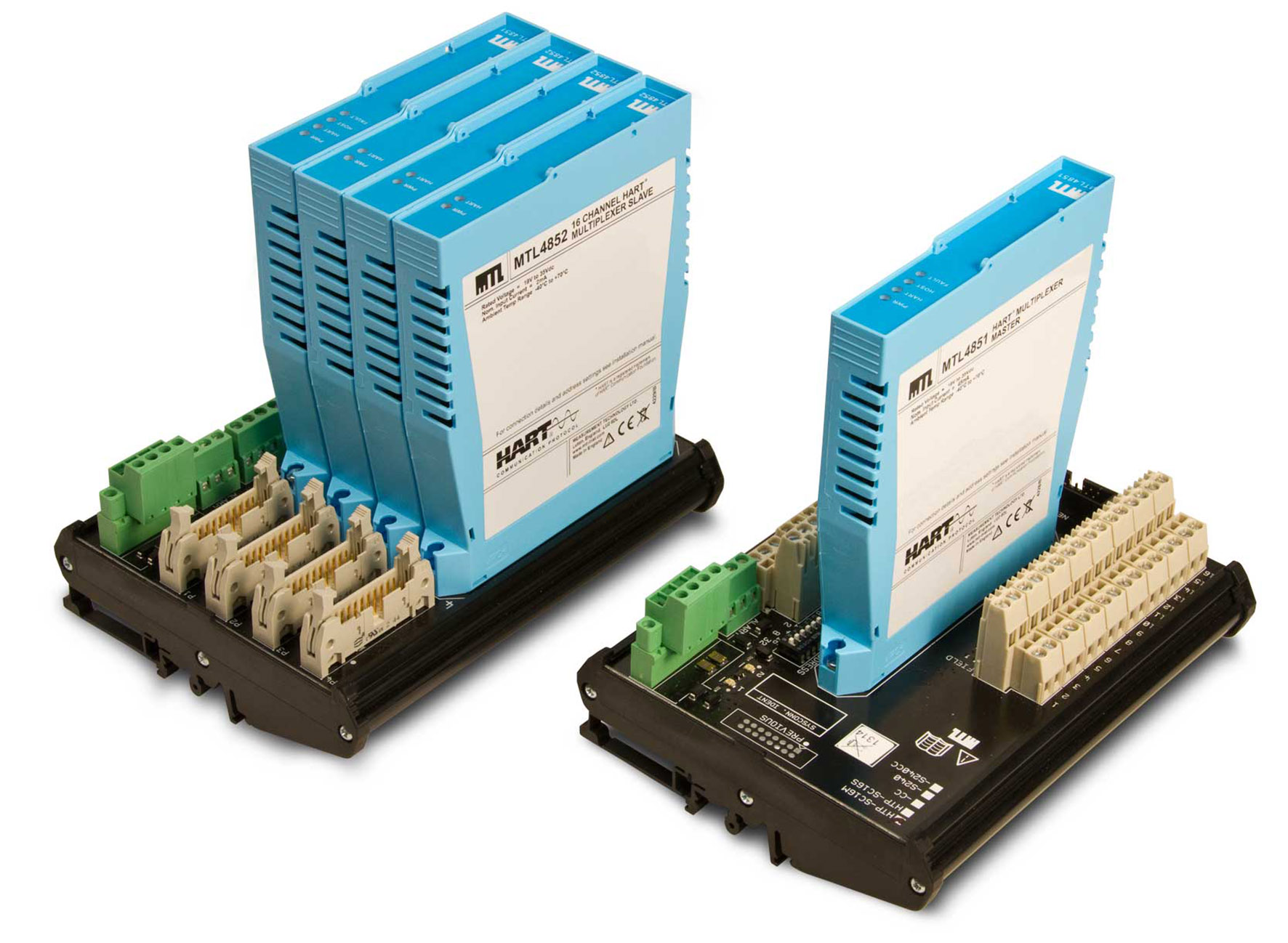 MTL4851 & MTL4852 HART multiplexers