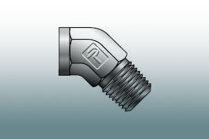 SVE Street elbow 45°