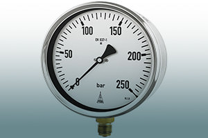 Manometer med bourdonrör